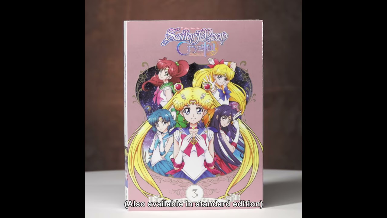 Sailor Moon Crystal, Season 3 Limited Edition Blu-ray/DVD - Official  Unboxing 